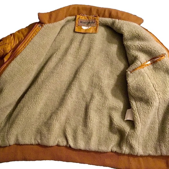 Henri Christian Paris vintage 6 pockets mens cargo bomber jacket - Picture 12 of 12